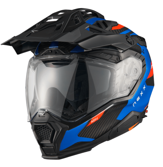 NEXX Adventure Helmet X.WED3 KEYO BLUE.RED MT, Size: XXS | 01XE323417954