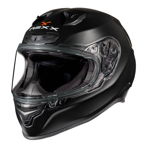 Nexx Helmet X.R3R PLAIN BLACK MT | 01XR301333011