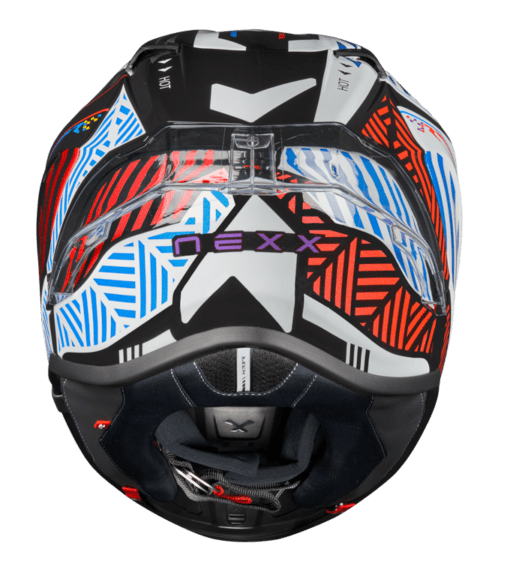 NEXX Race Helmet X.R3R OUT BRAKE BLACK.WHITE, Size: XXS | 01XR301412012