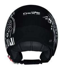 Nexx Helmet Y.10 ARTVILLE BLACK/WHITE | 01Y1001378012