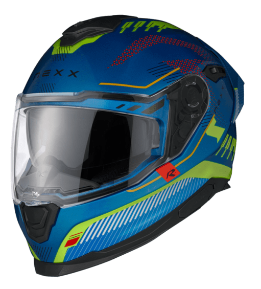 NEXX Sport Helmet Y.100R BARON SKY BLUE NEON, Size: XS | 01YR103408780