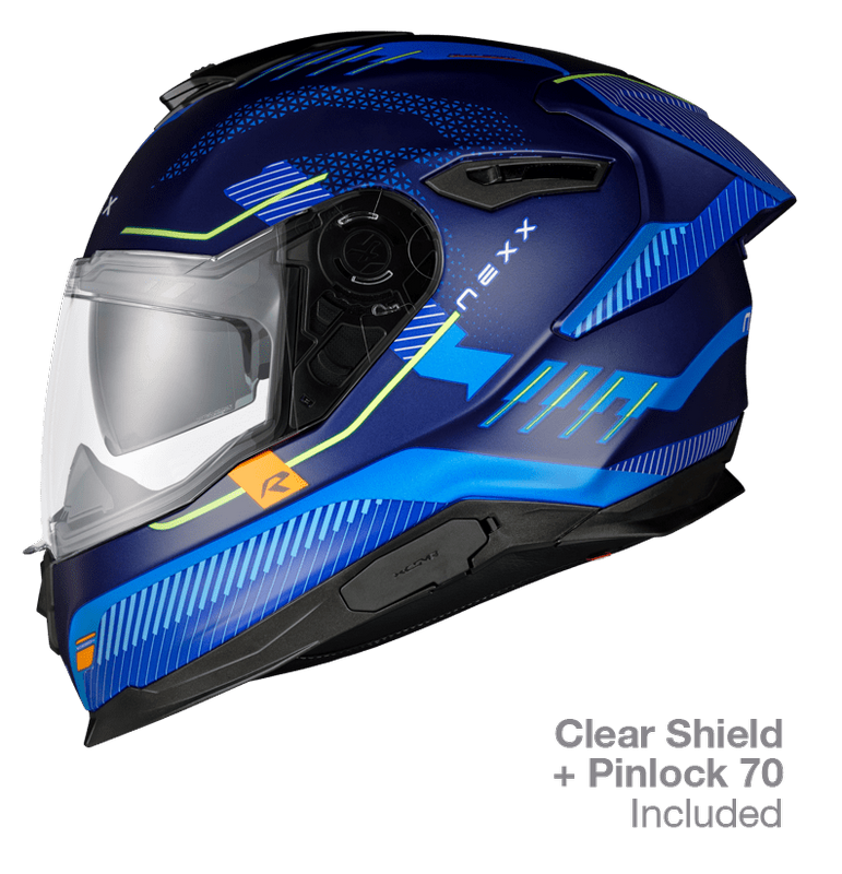 NEXX Sport Helmet Y.100R BARON INDIGO BLUE MT, Size: XS | 01YR103408851