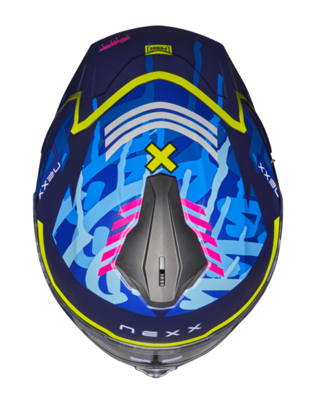 NEXX Sport Helmet Y.100R URBANGRAM INDIGO BLU MT, Size: XS | 01YR103409851