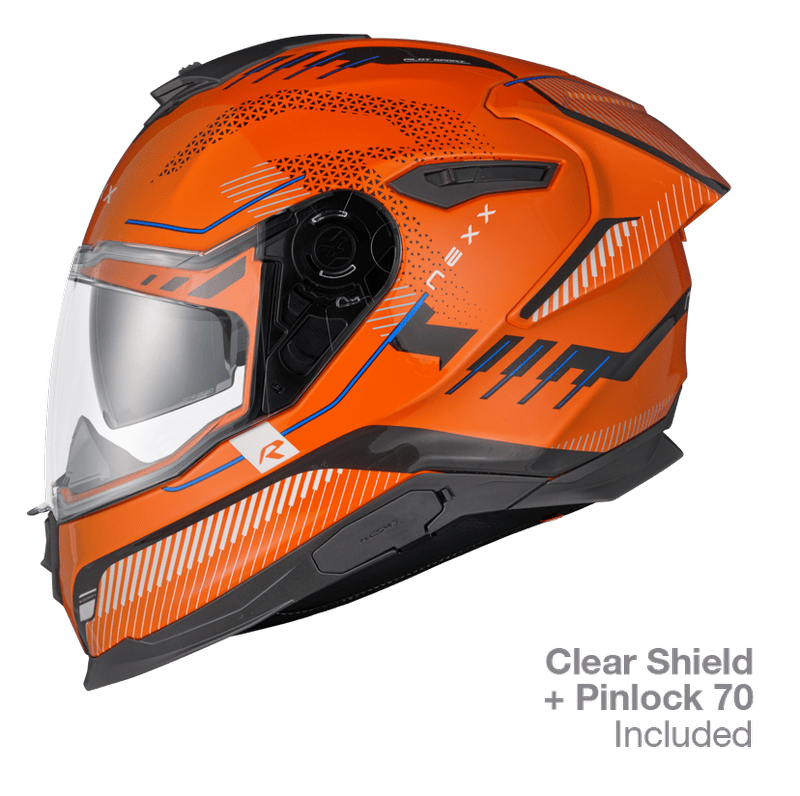 NEXX Sport Helmet Y.100R BARON ORANGE, Size: XS | 01YR107408025