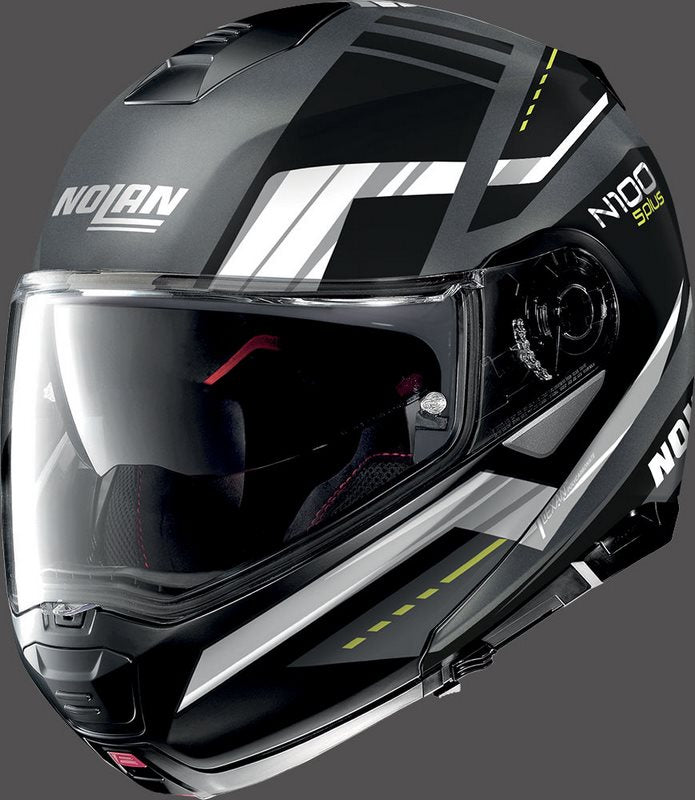 Nolan Flip-Up Helmet N100-5 P ILLUVIUM N-C, Grey White | N1P000535059