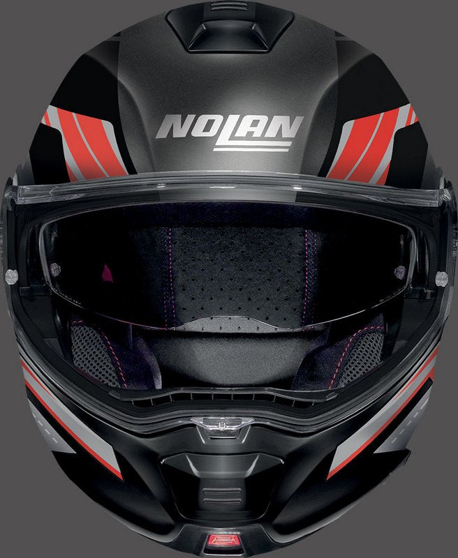 Nolan Flip-Up Helmet N100-5 P ILLUVIUM N-C, Grey Red | N1P000535060
