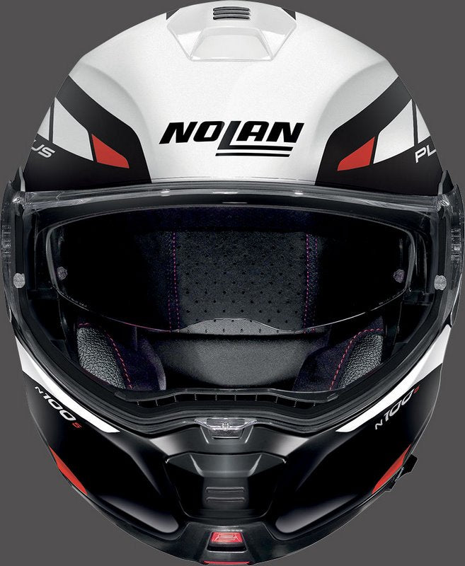 Nolan Flip-Up Helmet N100-5 P MILESTONE N, White Red | N1P000910053