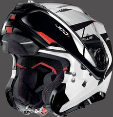 Nolan Flip-Up Helmet N100-5 P MILESTONE N, White Red | N1P000910053