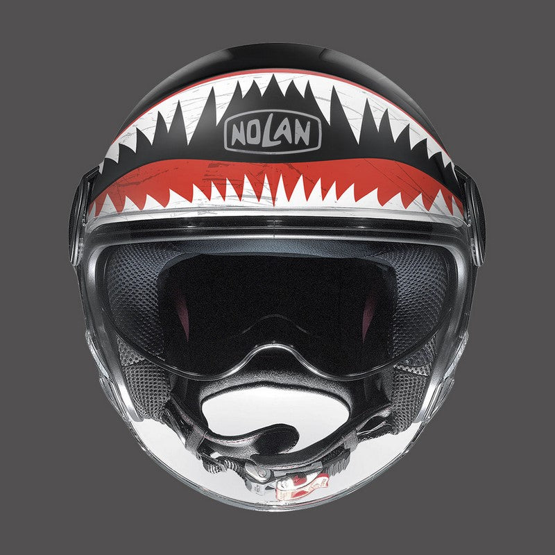 Nolan Jet Helmet N21 Visor Skydweller Grey Black Matt | N21000548092