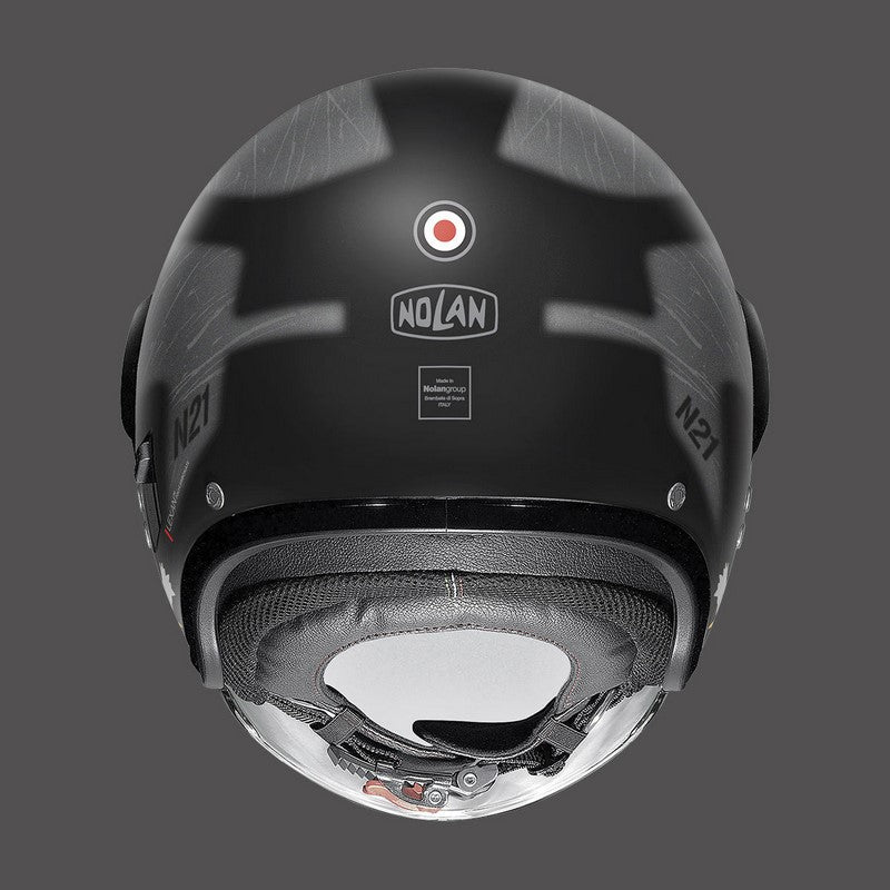 Nolan Jet Helmet N21 Visor Skydweller Grey Black Matt | N21000548092
