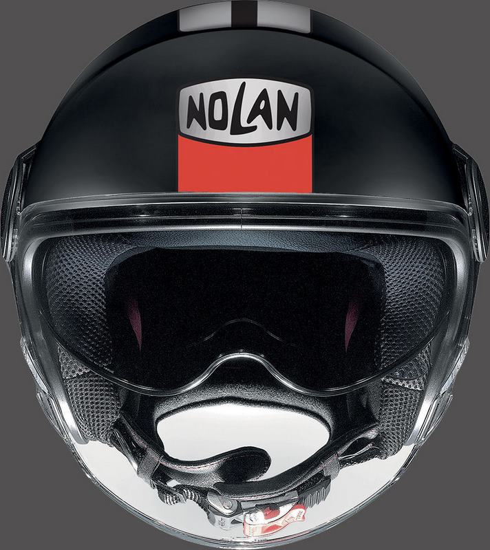Nolan Jet Helmet N21 VISOR AGILITY, Black Red | N21000635114