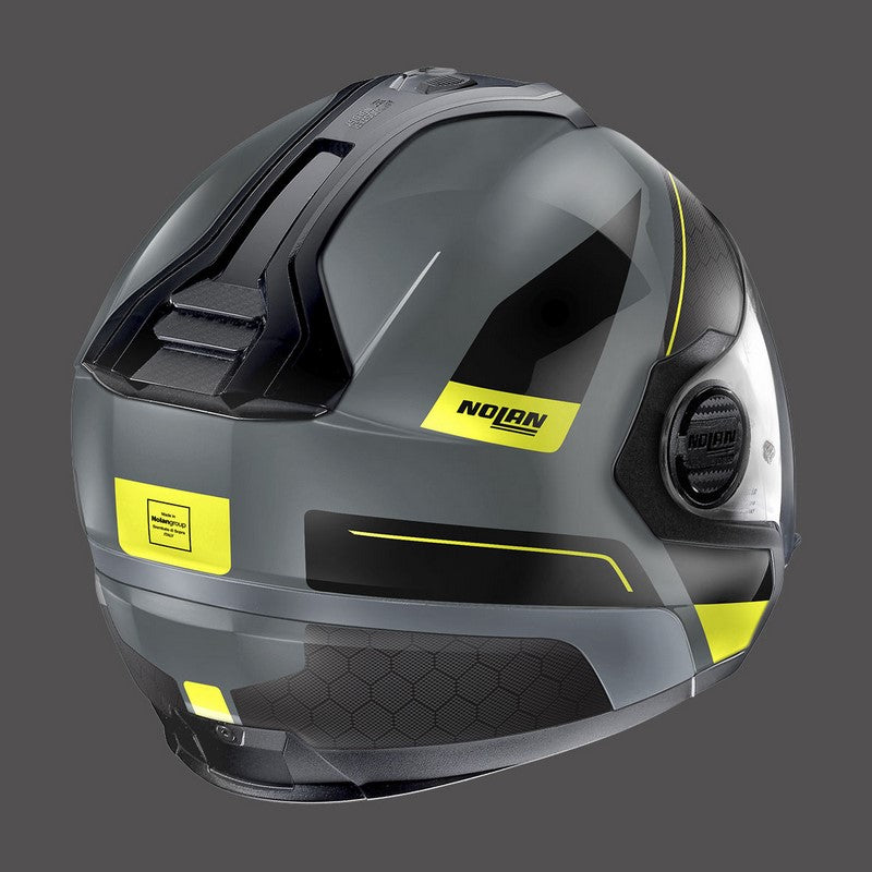 Nolan Jet Helmet N40.5 Pivot N-com Yellow Slate Grey | N45000526026