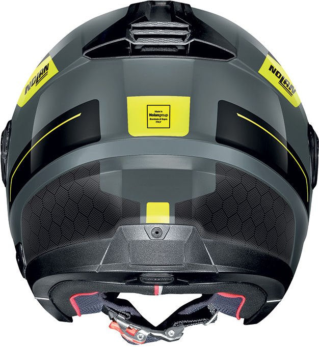 Nolan Jet Helmet N40-5 06 PIVOT N-COM, Yellow Slate Grey | N4Z000526026