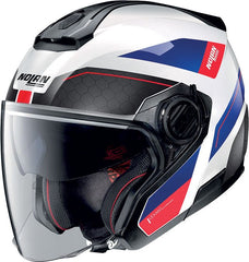 Nolan Jet Helmet N40-5 06 PIVOT N-COM, Blue Red White | N4Z000526028
