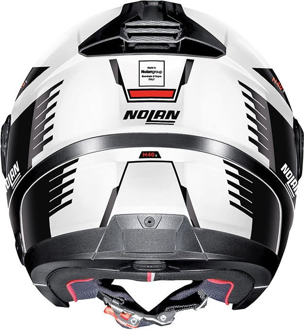 Nolan Jet Helmet N40-5 06 ZEFIRO N-COM, White | N4Z000911030