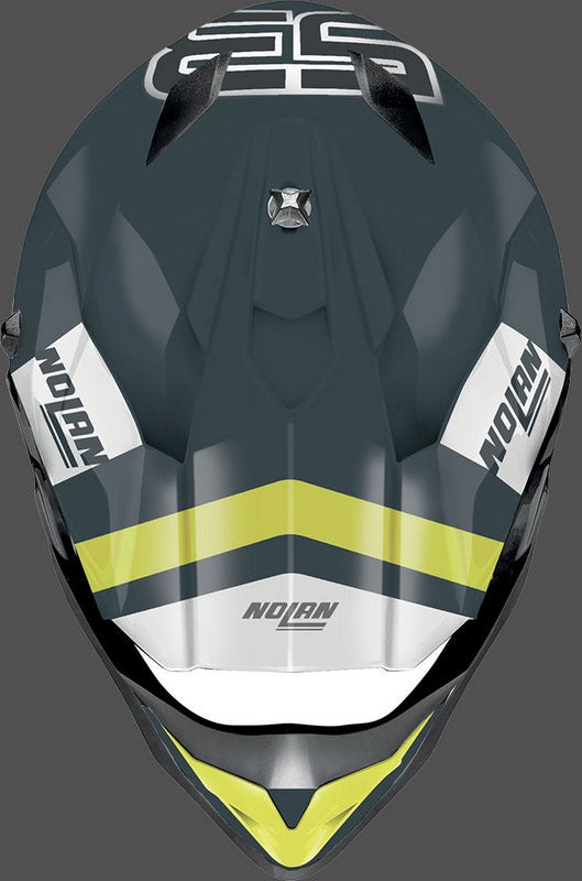 Nolan Full Face Helmet N53 SPARKLER, Grey Yellow | N53000799091