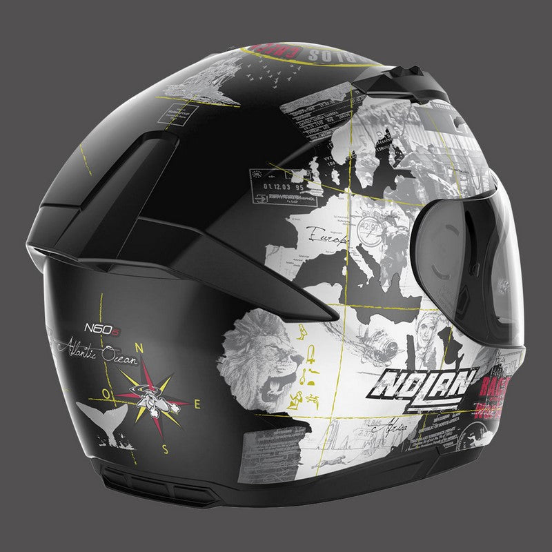 Nolan Full Face Helmet N60.6 Gemini Replica Checa Black Matt | N66000300049