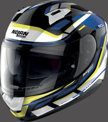 Nolan Full Face Helmet N60-6 LANCER, White Yellow Blue | N66000618064