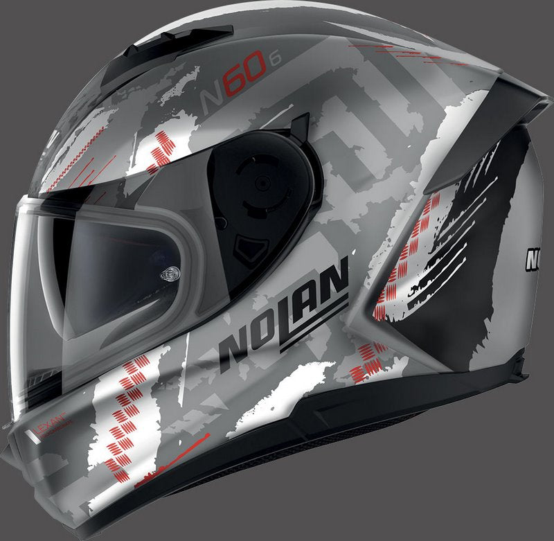 Nolan Full Face Helmet N60-6 WHEELSPIN, Black White | N66000619058