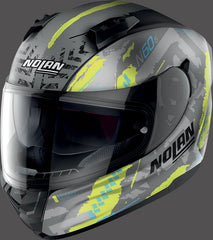 Nolan Full Face Helmet N60-6 WHEELSPIN, Black Yellow | N66000619059