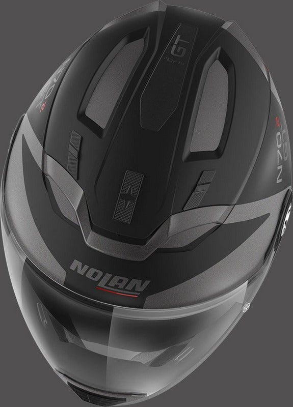 Nolan Modular Helmet N70-2 GT GLARING N-COM, SLATE GREY | N7G000798051