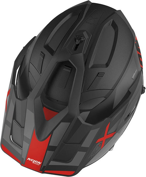 Nolan Modular Helmet N70-2 X 06 MIRAGE N-CO, Red Black | N7Y000909055