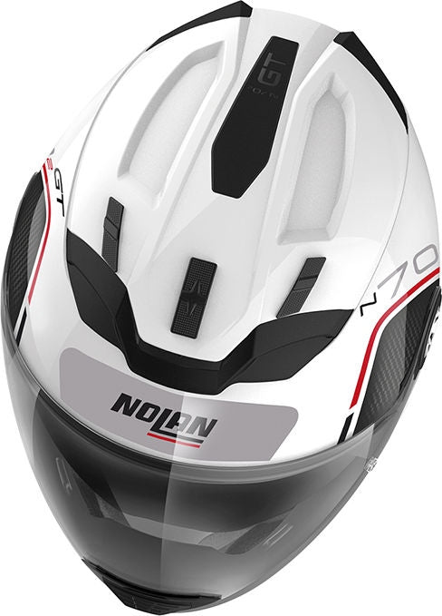 Nolan Modular Helmet N70-2 GT 06 FLYWHEEL N, White | N7Z000586053