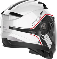 Nolan Modular Helmet N70-2 GT 06 FLYWHEEL N, White | N7Z000586053