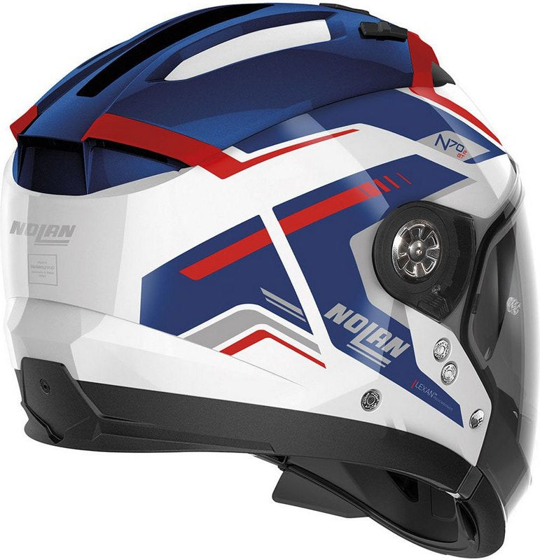 Nolan Modular Helmet N70-2 GT 06 SWITCHBACK, METAL WHITE BLUE | N7Z000598061