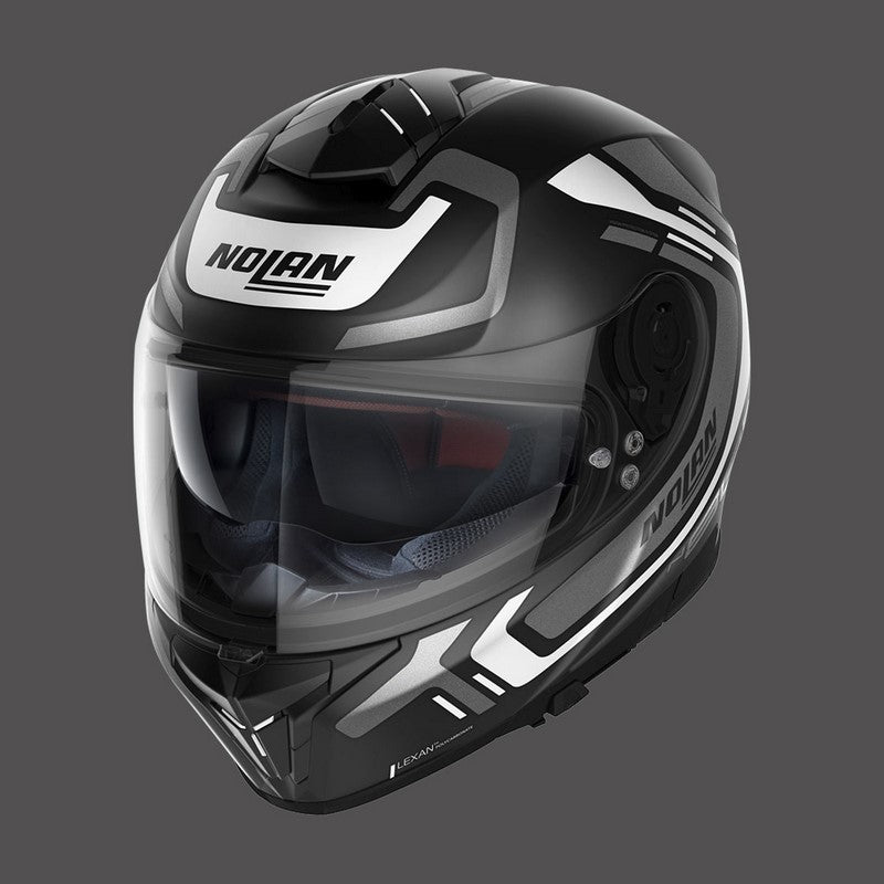 Nolan Full Face Helmet N80.8 Ally N-com White Black Matt | N88000568038