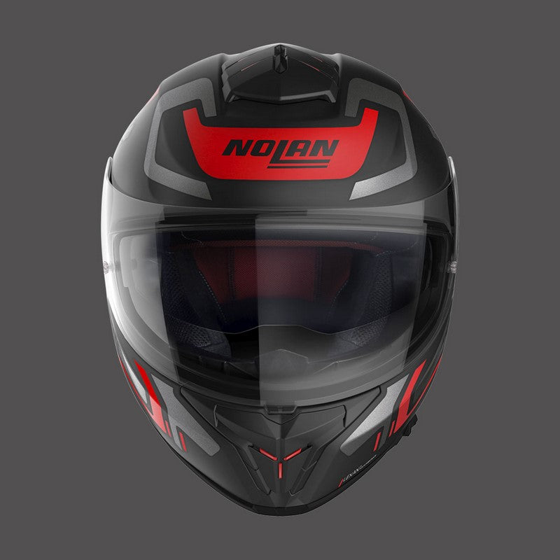 Nolan Full Face Helmet N80.8 Ally N-com Red Black Matt | N88000568039