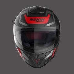 Nolan Full Face Helmet N80.8 Ally N-com Red Black Matt | N88000568039