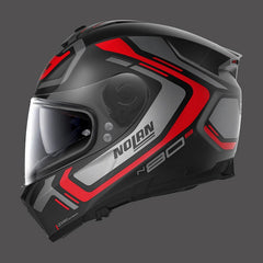 Nolan Full Face Helmet N80.8 Ally N-com Red Black Matt | N88000568039