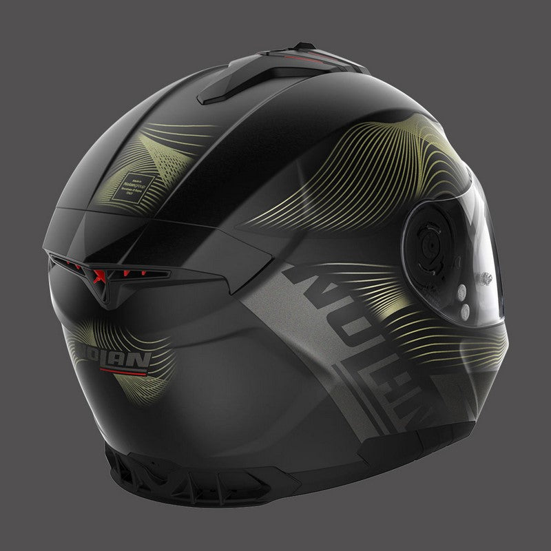 Nolan Full Face Helmet N80.8 Powerglide N-com Green Black Matt | N88000577046