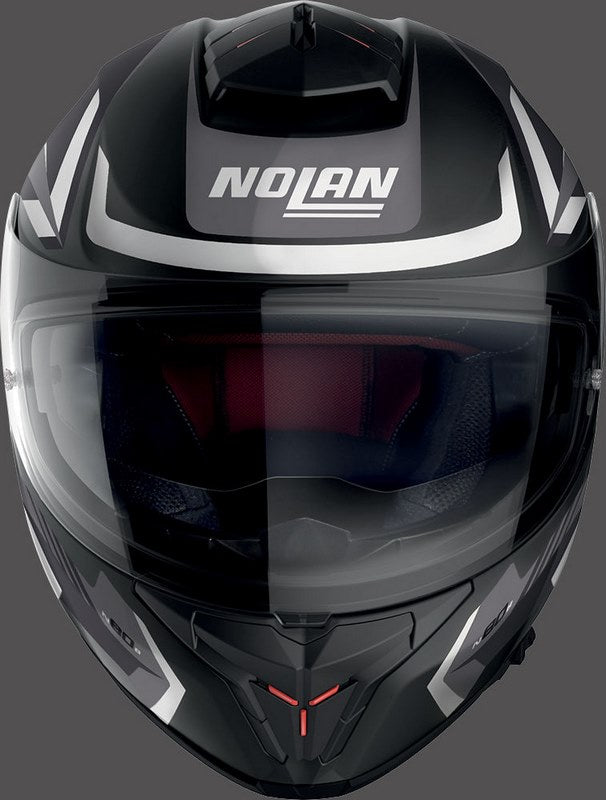 Nolan Full Face Helmet N80-8 RUMBLE N-COM, Black White | N88000578058