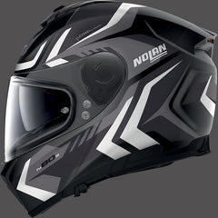 Nolan Full Face Helmet N80-8 RUMBLE N-COM, Black White | N88000578058
