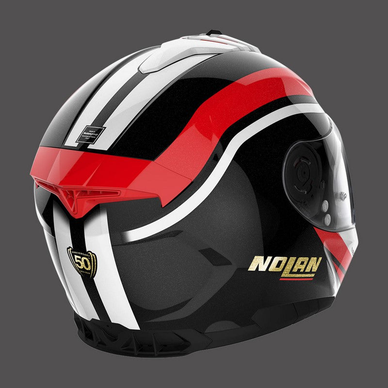 Nolan Full Face Helmet N80.8 50th Anniversary N-com Helmet Black | N88000908026