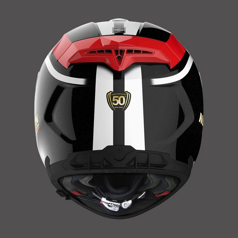 Nolan Full Face Helmet N80.8 50th Anniversary N-com Helmet Black | N88000908026