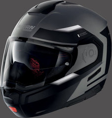 Nolan Flip-Up Helmet N90-3 REFLECTOR N-COM, FLAT LAVA GREY | N93000537034