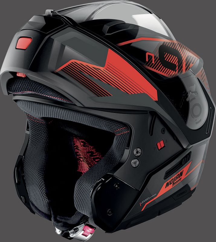 Nolan Flip-Up Helmet N90-3 COMEBACK N-COM, METAL BLACK | N93000663044