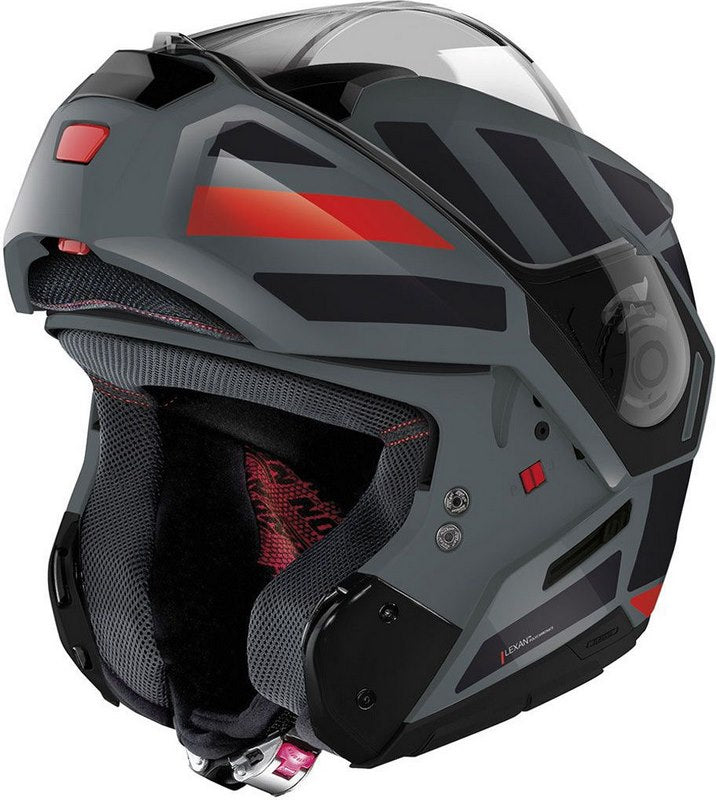 Nolan Modular Helmet N90-3 06 LANEWAY N-COM, Slate Grey | N9Z000649042