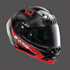 Nolan Full Face Helmet X-lite X-803 Rs Ultra Carbon Helmet Hot Lap Red | U8R000482013