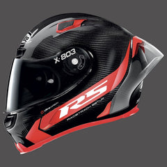 Nolan Full Face Helmet X-lite X-803 Rs Ultra Carbon Helmet Hot Lap Red | U8R000482013