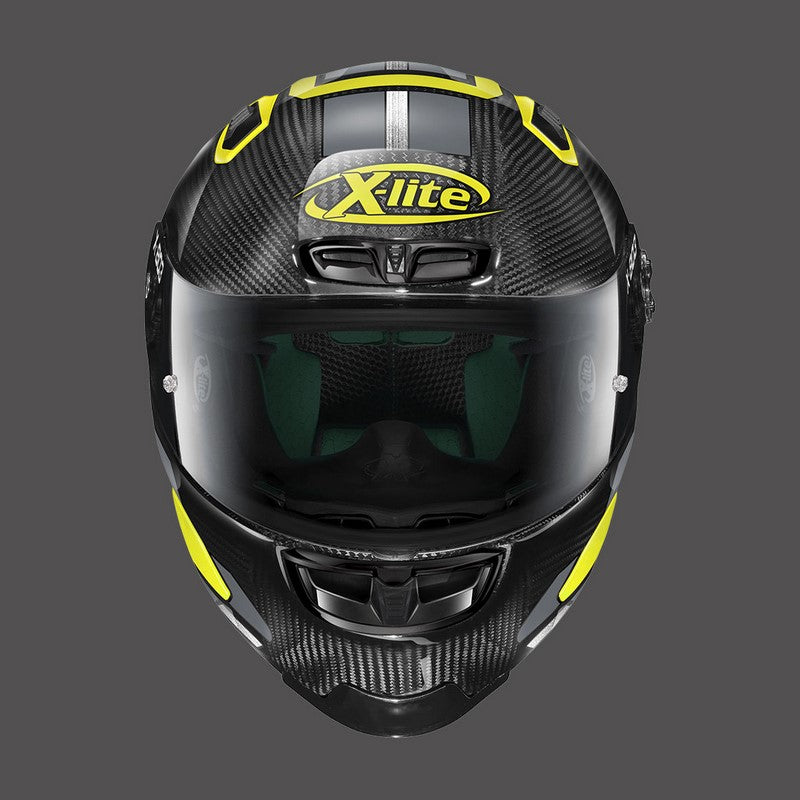 Nolan Full Face Helmet X-lite X-803 Rs Ultra Carbon Skywarp Yellow | U8R000539050