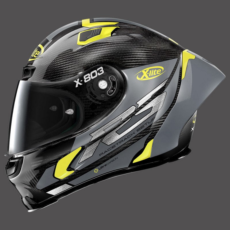 Nolan Full Face Helmet X-lite X-803 Rs Ultra Carbon Skywarp Yellow | U8R000539050
