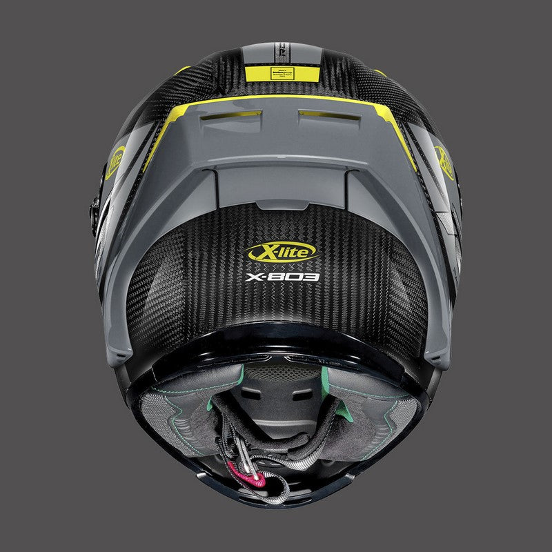 Nolan Full Face Helmet X-lite X-803 Rs Ultra Carbon Skywarp Yellow | U8R000539050