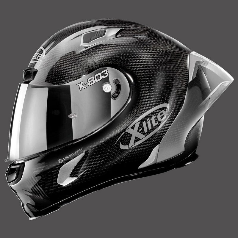Nolan Full Face Helmet X-lite X-803 Rs Ultra Carbon Silver Edition Silver | U8R000569044