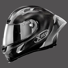 Nolan Full Face Helmet X-lite X-803 Rs Ultra Carbon Silver Edition Silver | U8R000569044