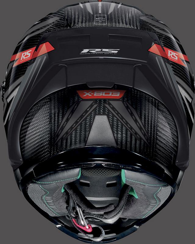 X-LITE Full Face Helmet X-803 RS DECEPTION, Ultra Carbon Deception Red | U8R000596076