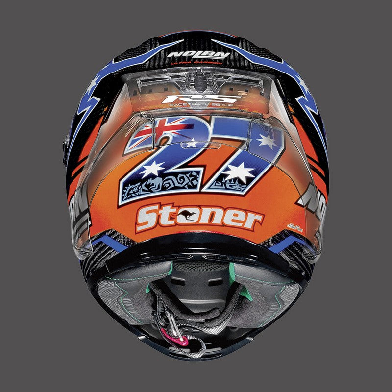 Nolan Full Face Helmet X-lite X-803 Rs Ultra Carbon Helmet Replica Stoner | U8R000606024